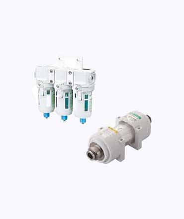 TTEPL CKD Anti-microbial / Bacteria removing filter [Model No.SFC-FP2・SFS-FP2]