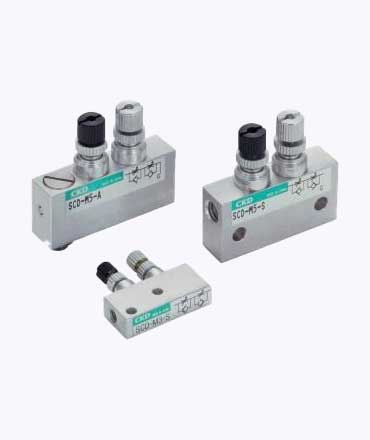 TTEPL CKD Miniature meter-in meter-out speed controller